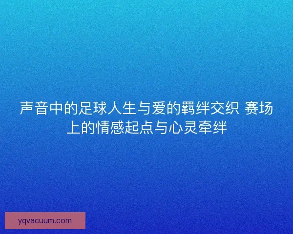 声音中的足球人生与爱的羁绊交织 赛场上的情感起点与心灵牵绊